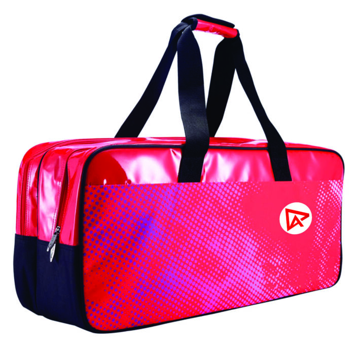 Ampex's Glossy Pink Non Woven Gym Bag - Image 1