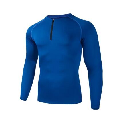 Ampex's Durable Half Zipper Compression Shirt