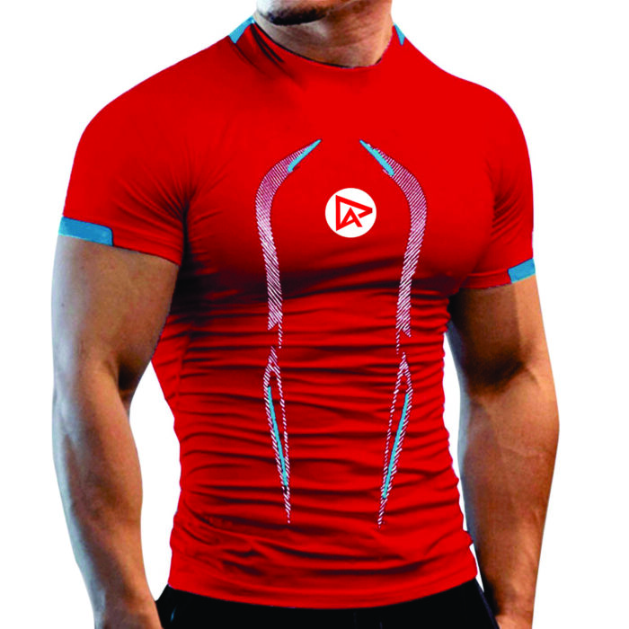 Sleeky Sublimated Gymwear T-shirt - Image 1