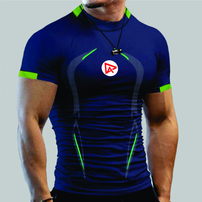 Sleeky Sublimated Gymwear T-shirt - Image 2
