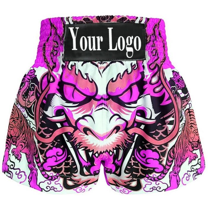 Ampex's High Waisted Sublimated BJJ Shorts - Image 1